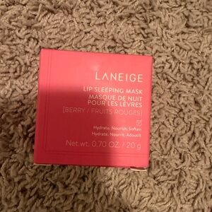 Unopened- LANEIGE Lip Sleeping Mask - Berry Red